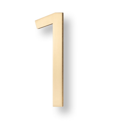 Floating House Number, 6"