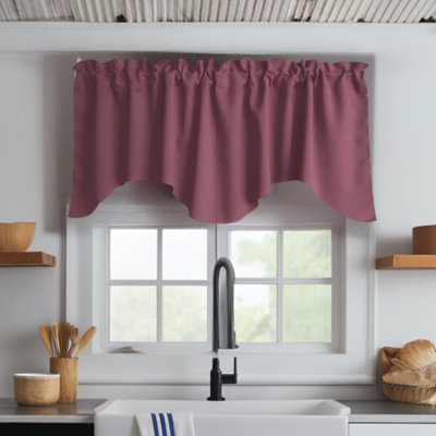 Scalloped Window Valance