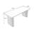 Nut-brown Rectangular Solid Wood desk-108918980