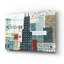 Art mural en verre «Hey Chicago 2» par Michael Mullan-1033087492