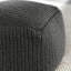 Prism 18" Wide Handwoven Square Pouf-761999143