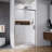 Shower Door, Aluminum Sliding Glass Shower Door With Premium 5/16 Inch (8Mm) Thick Tempered Glass-120558910