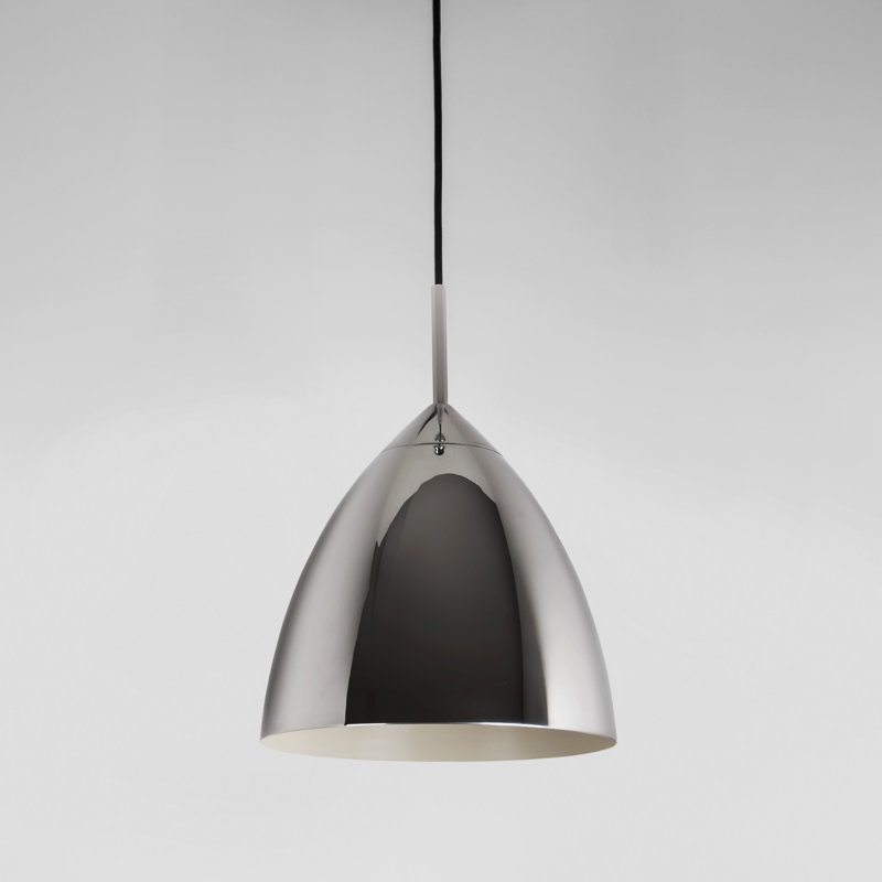 Joel 1 - Light Pendant, Cream, 11.81" H x 6.77" W x 6.77" D