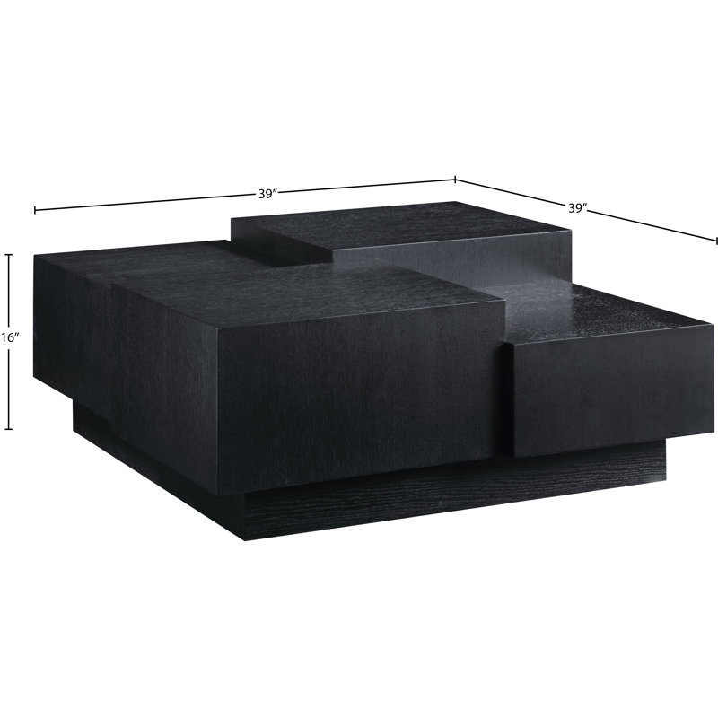 Mateo Coffee Table, Black