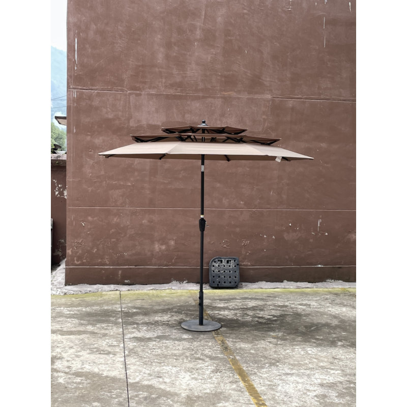 Parasol Jabrail 108 avec contrepoids inclus, Champignon