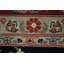 Luxueux tapis traditionnel Aubusson aux teintes riches rouge et marine 9 x 12