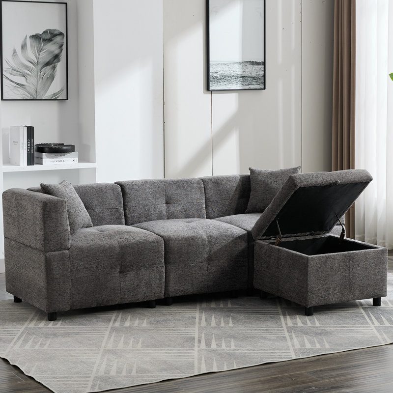 2 Seater Fabric Sofa