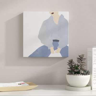 Herself X 1 Piece Wrapped Canvas Painting