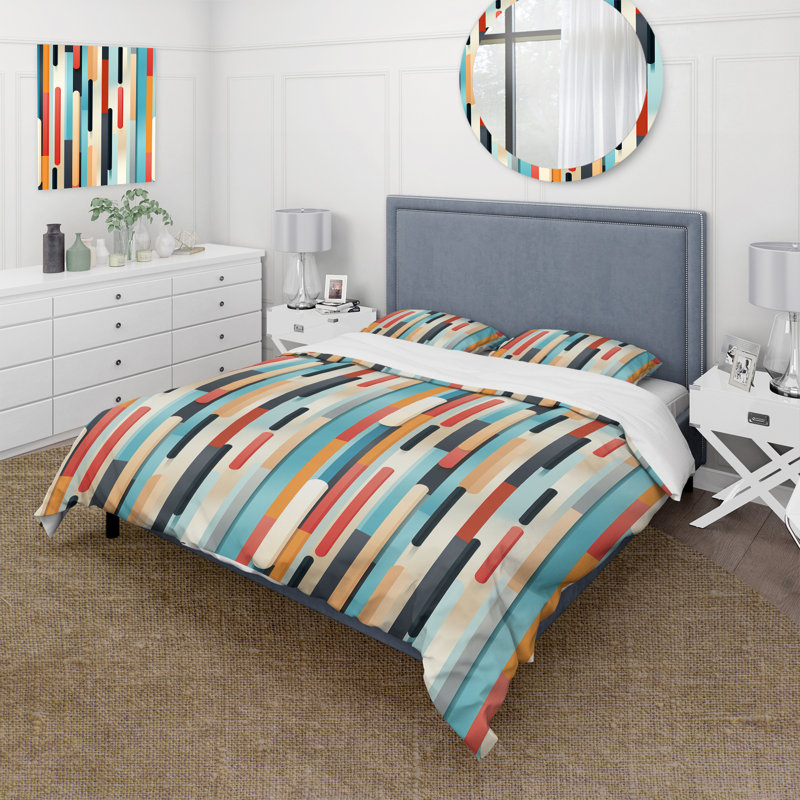Ensemble de housse de couette Urban Chic, Housse de couette pour grand lit et 2 taies décor