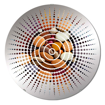 Devki - Sun Circles Wall Mirror