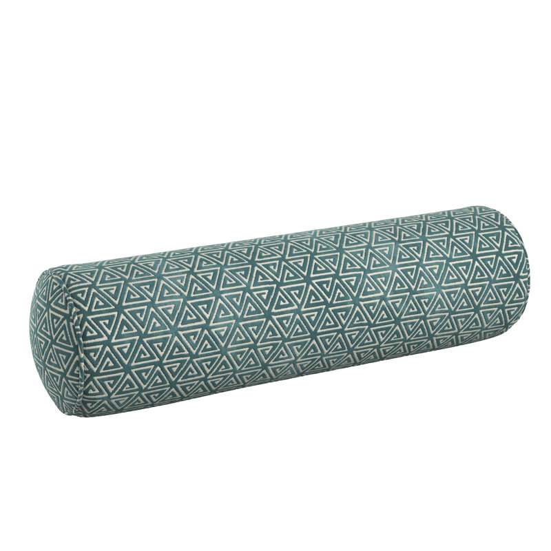 Coussin Porthcurno, H 8 po x l 24 po, Turquoise