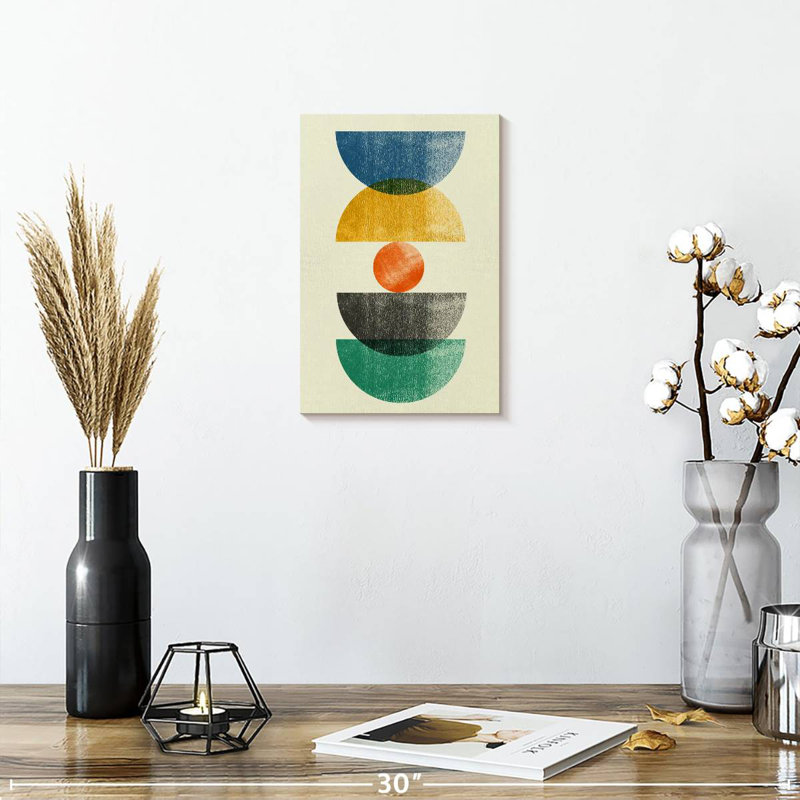Demi-lunes Avery Mid-Century I, H 12 po x l 8 po