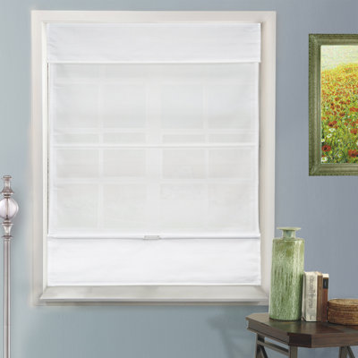 Semi Sheer Roman Shade