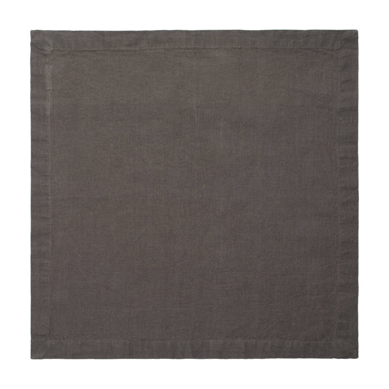Dalissa Linen Square Napkin, Slate