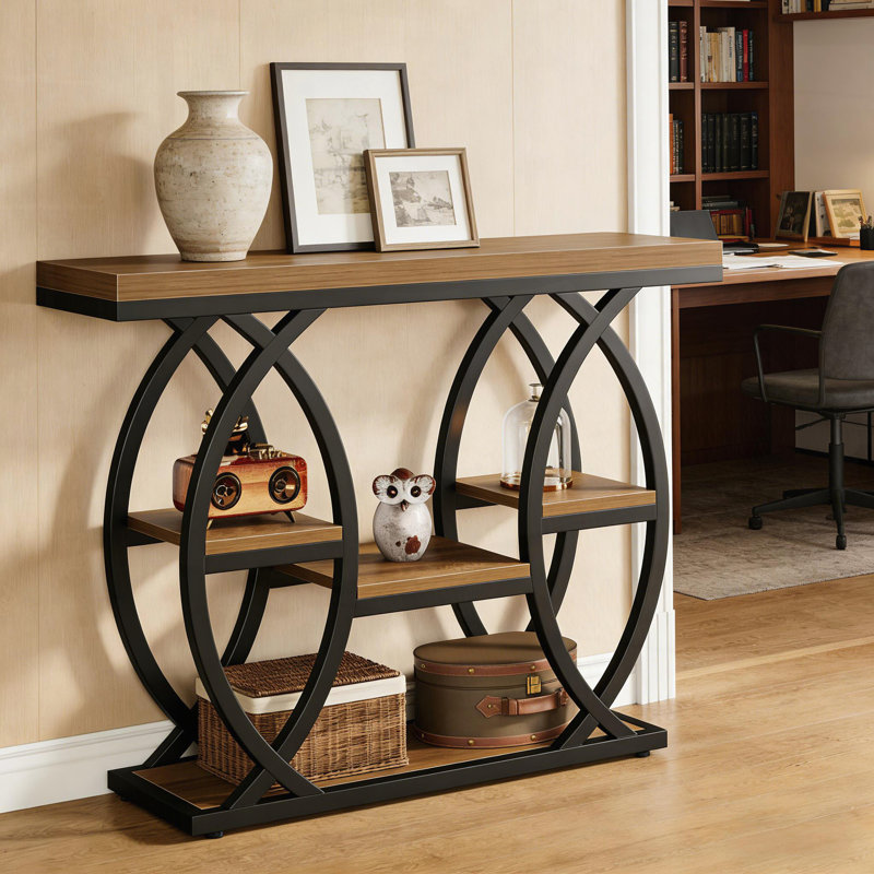 Console moderne pour le salon, Brun