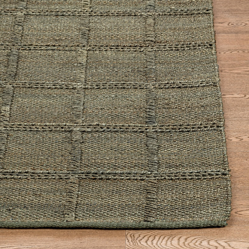 Aberdeen Handwoven Jute Accent Rug, Rectangle 9' x 12'