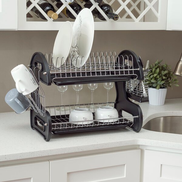 Wayfair Basics® Berndt Countertop Dish Rack & Reviews