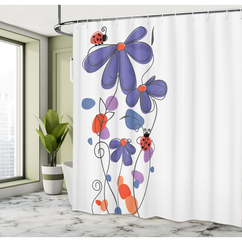 Ensemble de rideau de douche Kids, H 69 po x l 70 po, Indigo foncé