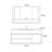 Modern light luxury simple bathroom cabinet