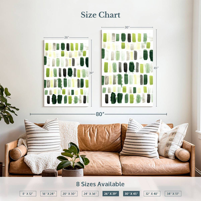Avery Jungle Palette I, 39" H x 26" W
