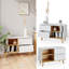 Bryanne 90 cm W Chest of 2 Drawers