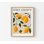 Citron limonum - reproduction d'art botanique rétro citron