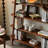 Simple and Retro Multi-level Display Cabinet