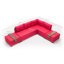 Canapé-lit et chaise longue 82,7 po Haleah-1184682123-1184682122
