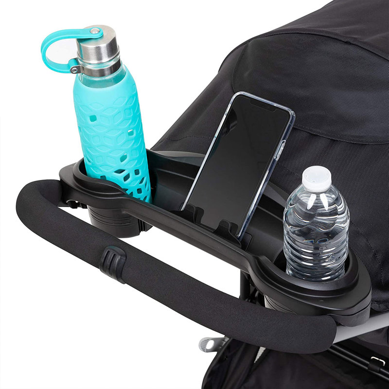 Système de voyage pour poussette pliable Baby Trend Tango pour tout-petits, Kona Noir