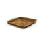Wicker Square Geometric Decorative Tray