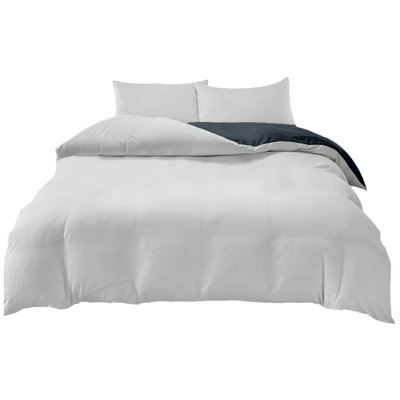 polyester Bedding kits Suitable For Bed Type In Student Dormitories Comfortable And Soft Four Piece Bedding Set Fresh Color Washed