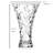 Crystal Laurus Vase 11"