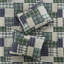 Courtepointe double / grand / marine, réversible avec patchwork et tissu écossais, 10% autres fibres, taies décoratives à fermeture à glissière bleu marine pour lit double / grand, motifs écossais, rembourrage en coton, fermeture à glissière facile à utiliser-117361694
