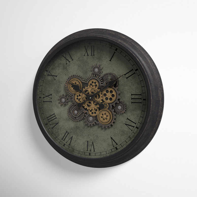 Alvarez Iron Wall Clock