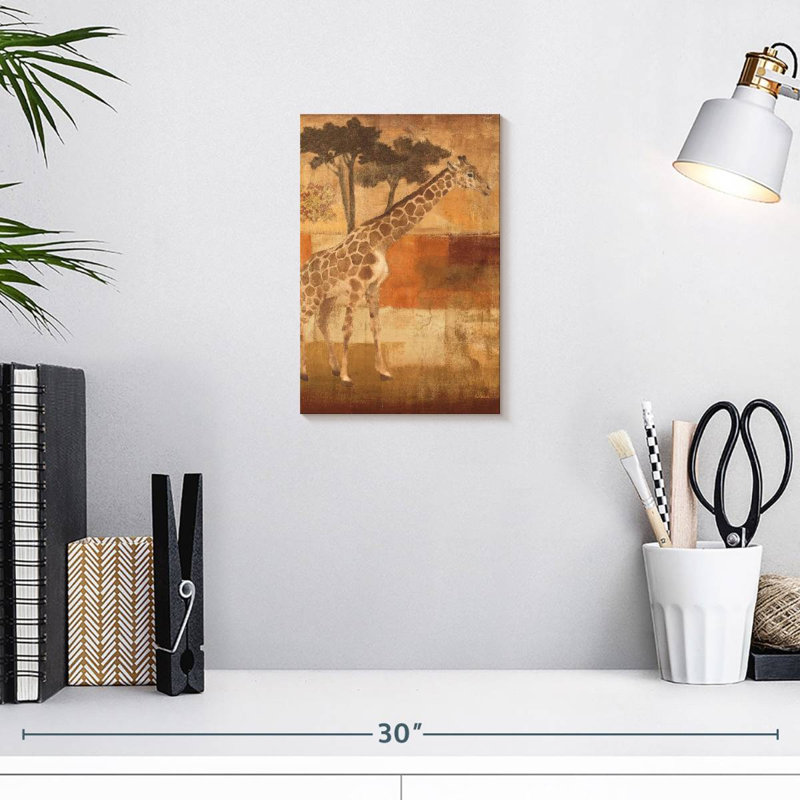 Brampt Animals On Safari, 12" H x 8" W