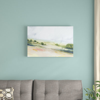 «Sunlit Marsh I» par Grace Popp, reproduction d'art sur toile tendue