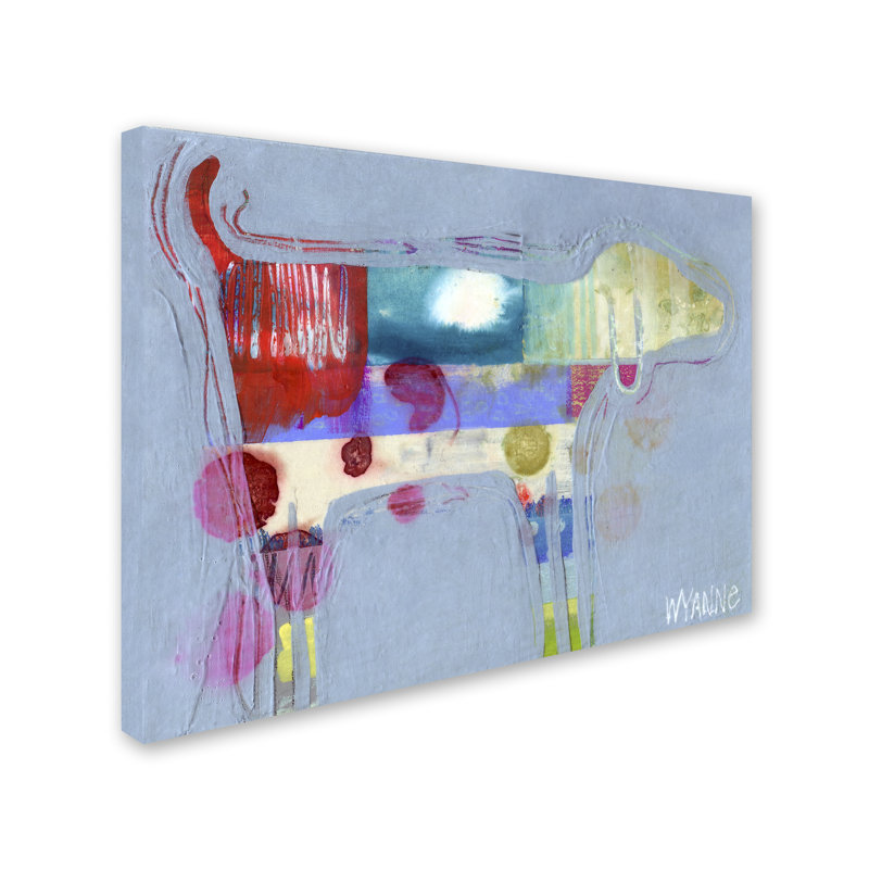 «Only One Dog» par Berkley, reproduction sur toile tendue, H 14 po x l 19 po x P 2 po