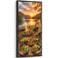 «Campfire Lake Adventure with Sunset View», impression murale sur toile encadrée pour chambre principale-133639614-133639616