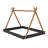Tent Floor Bed With Triangle Structure