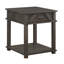 Table de bout avec rangement Traditional