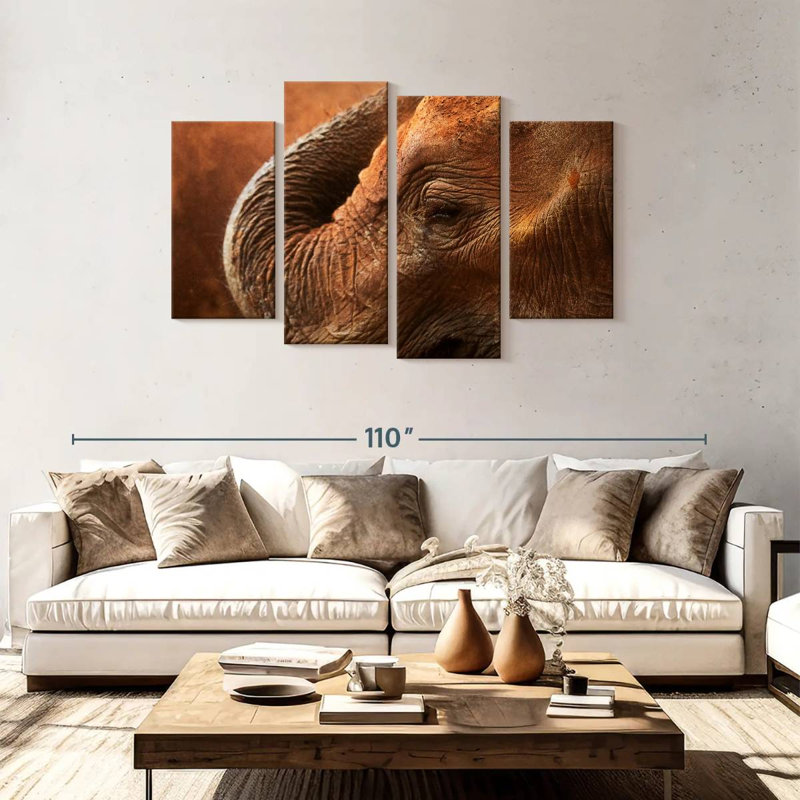 Brampt Sleeping Mammoth, 48'' H x 75'' W