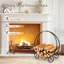 59cm W Metal Log Rack