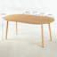 Table extensible, table à manger, table de bureau, table basse, pieds en bois, plateau en bois aggloméré-2067635249-2067635253