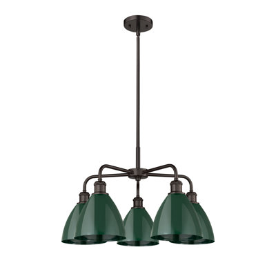 Lustre en dôme à 5 lumières Trickett