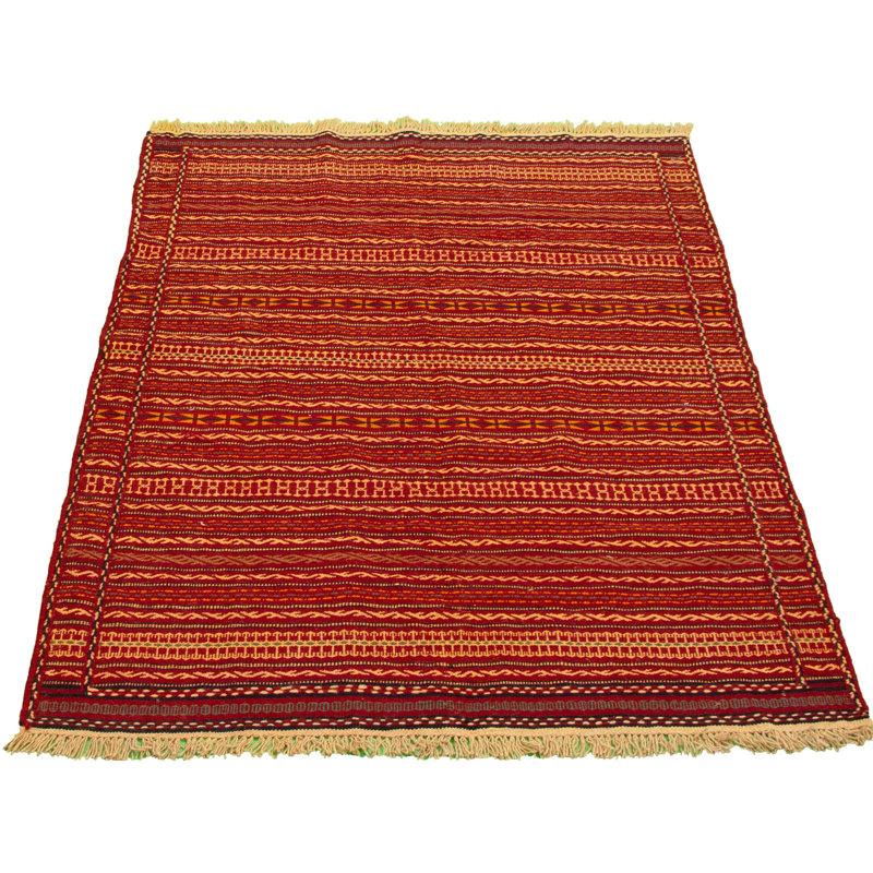 Wool Striped Indoor Rug