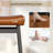 26" Counter Height Stools Set of 2, Solid Wood Barstools with Faux Leather Upholstery, Backless Kitchen Island Chairs-628389263-617956987