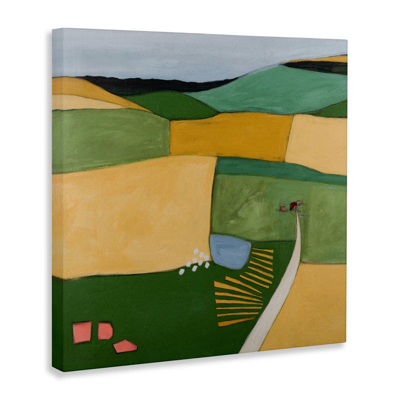 Cultivating Dreams Farmland Canvas, conception par Ruth Fromstein, H 17 po x l 17 po