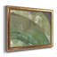Serene Green II - peinture sur toile encadrée