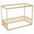 Canopy Frame Floor Bed With Fence-1228560638-1228560639