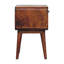 Eduarte 45cm W Solid Wood Bedside Table